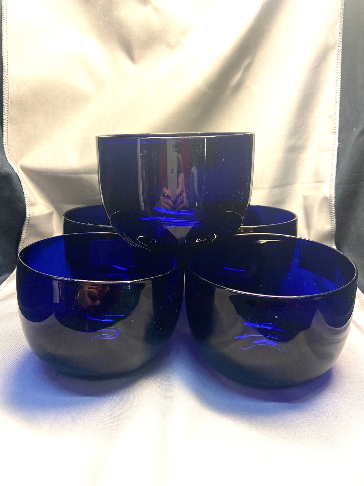 Bristol Cobalt Blue Bowls