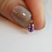 Single Amethyst Earring