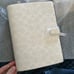 BRAND NEW w tags coach signature monogram notebook