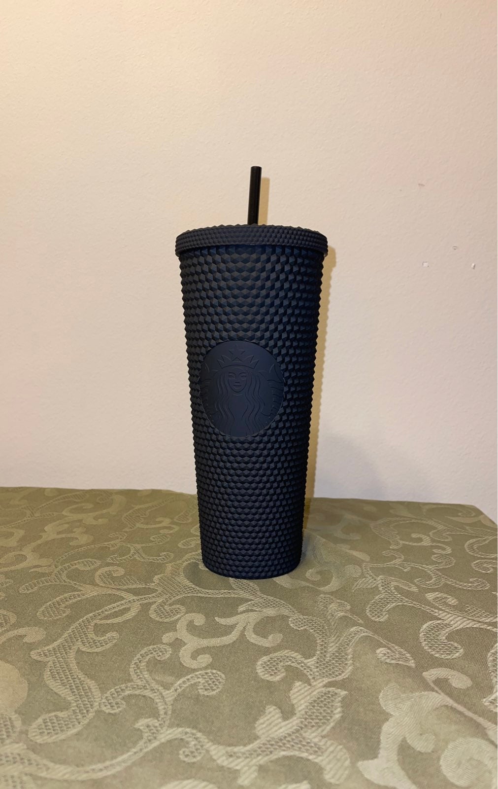 Starbucks Matte Black studded Tumbler