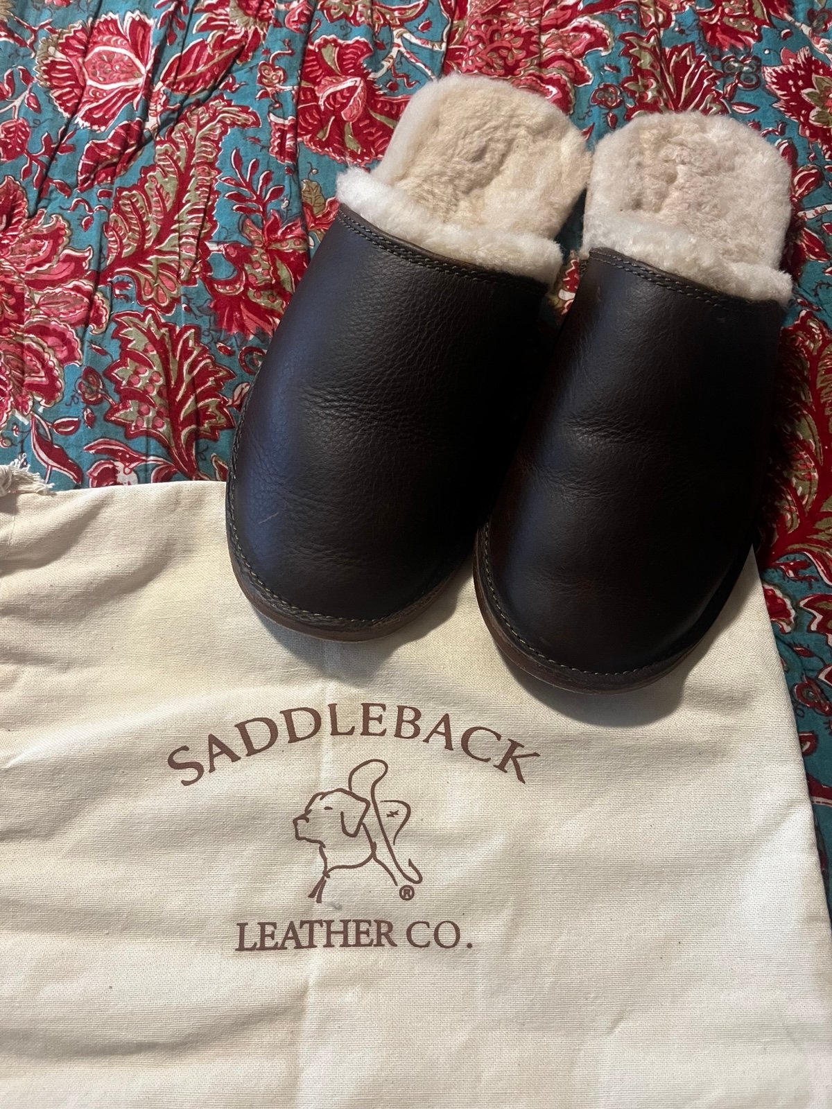 Saddleback Leather Company Sheepskin Slippers - Women’s 8