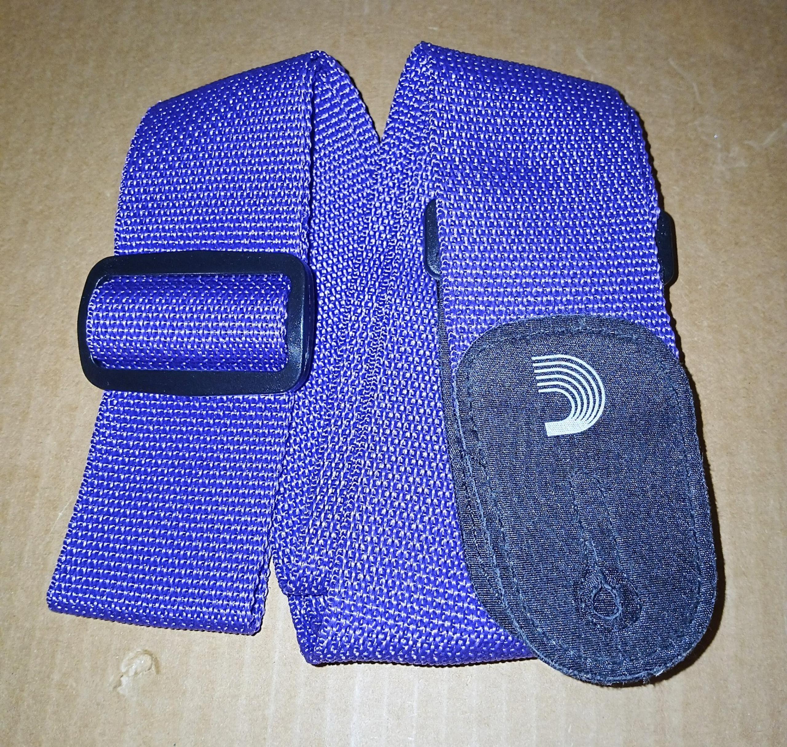 D'Addario Planet Waves Polypro Guitar Bass Woven Nylon 2 Inch Strap Purple NEW