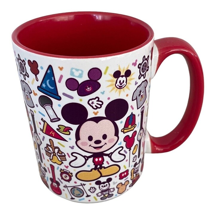 Disney Parks Wonderground Gallery Mickey Mouse Cuties Ceramic Coffee Mug