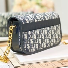 Blue crossbody bag