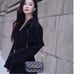 Blue crossbody bag