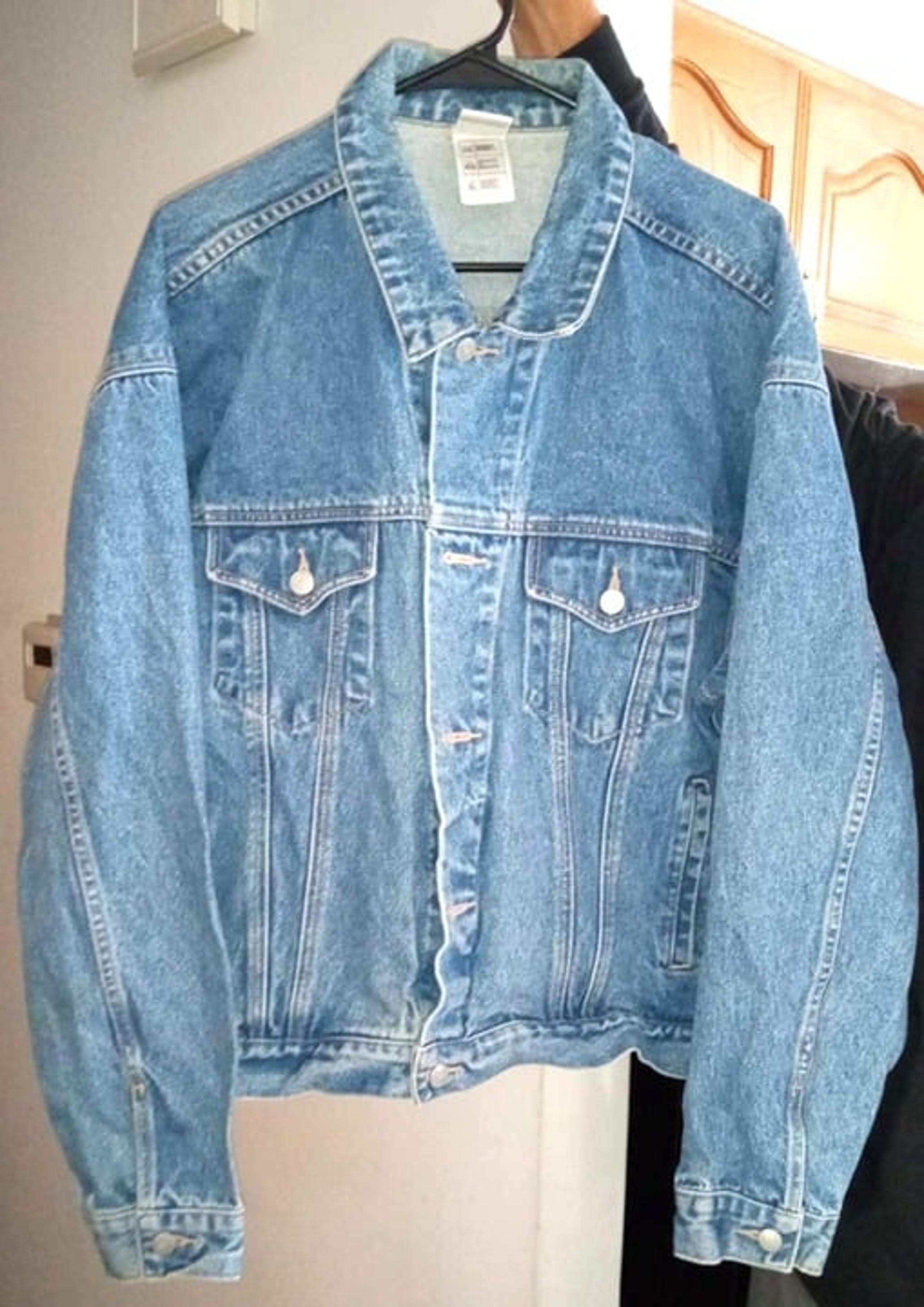 Warner Brothers Motion Pictures Vintage Denim Jacket Size XL