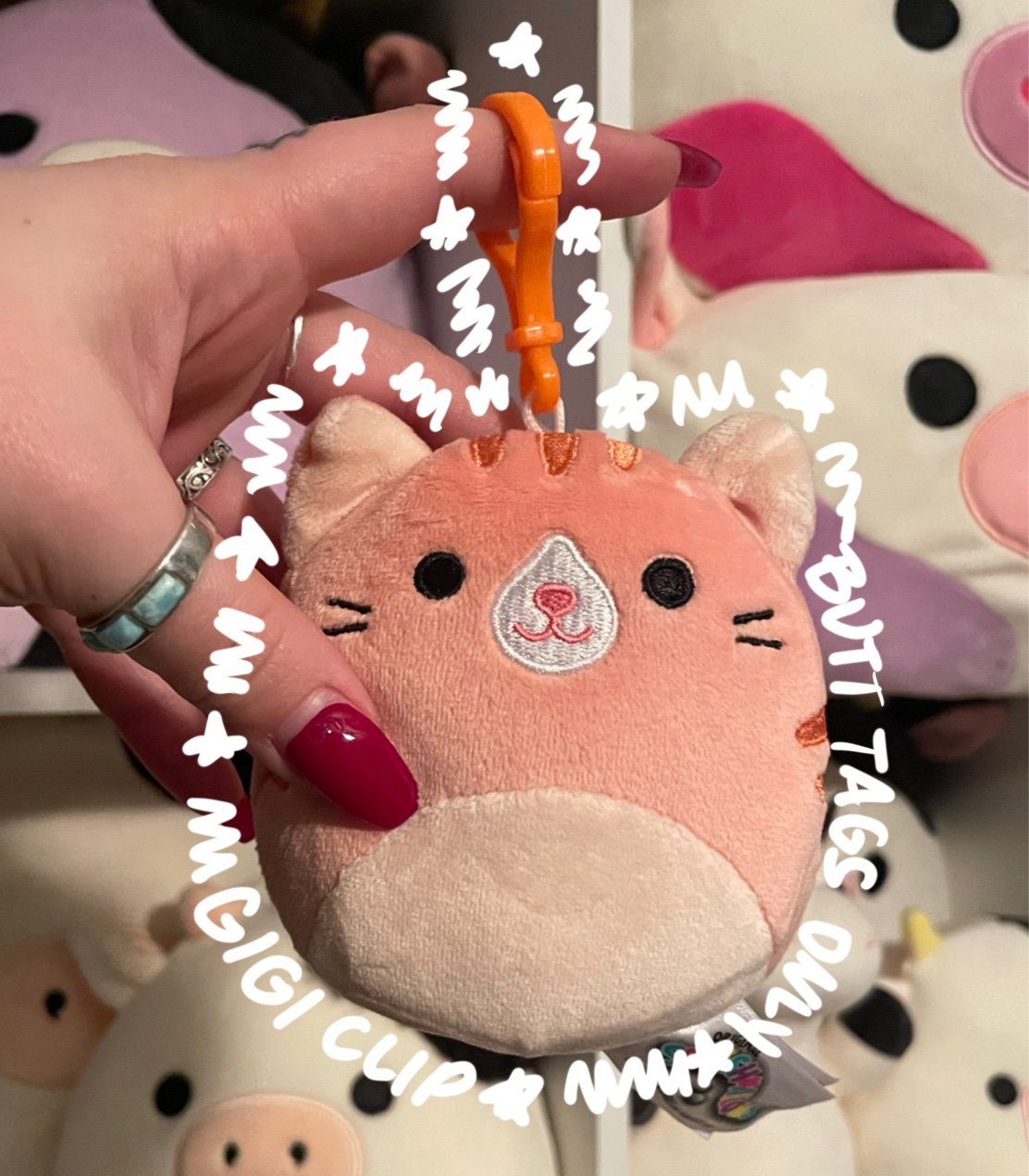 Squishmallows Gigi the Cat 3.5 Stuffed Plush
