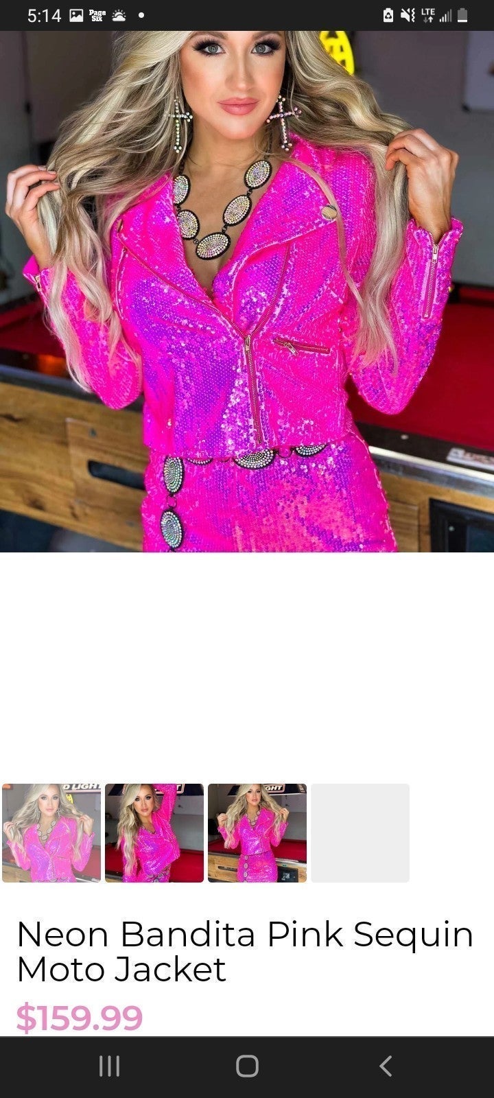 Neon Bandita motorcycle jacket