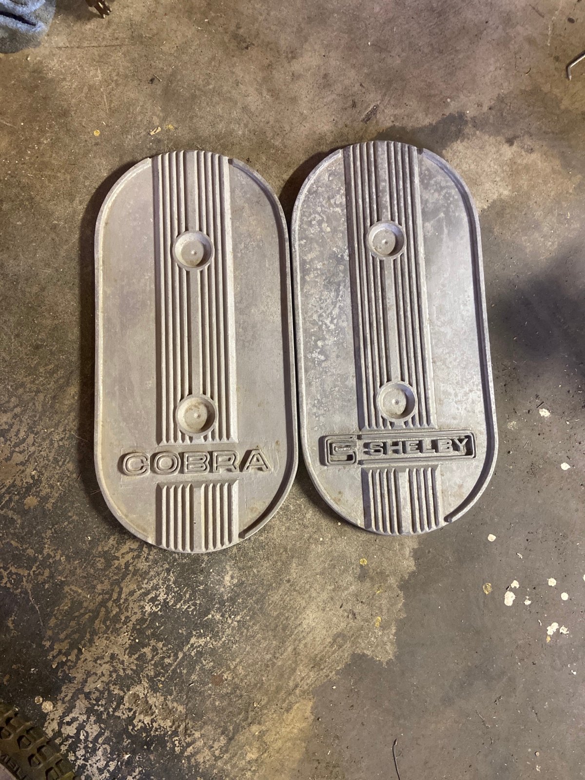 Shelby + Cobra oval air cleaner tops