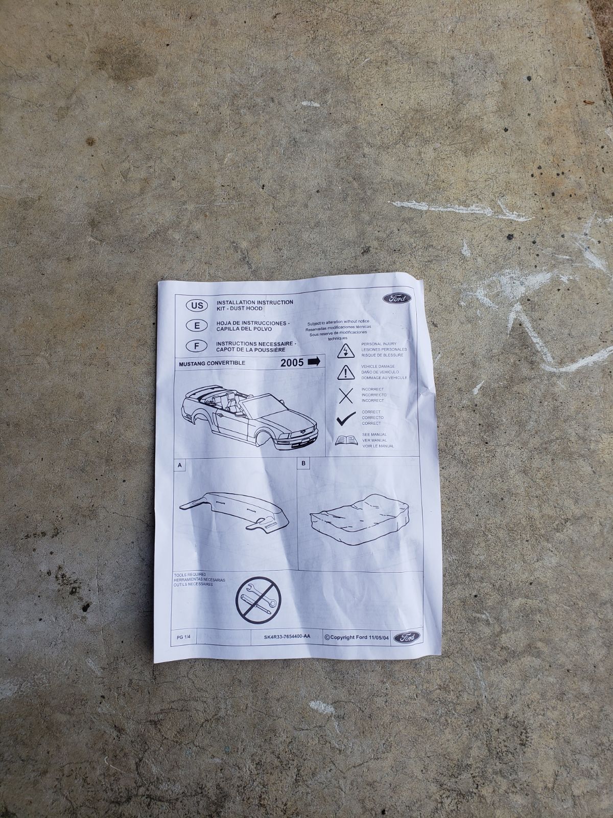 Ford Mustang Boot