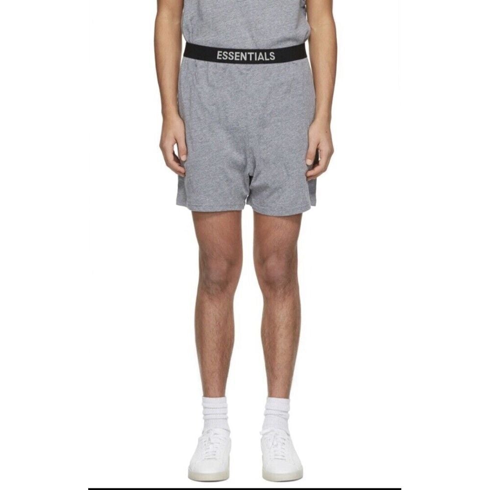 Fear Of God Essentials Heather Gray Lounge Shorts NWT Authentic S