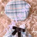 Super popular! Immediate purchase OK! Light blue x white! Plushie clothes 10cm 12cm poncho beret