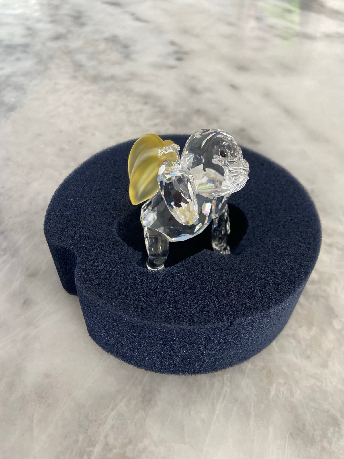 Swarovski Young Gorilla Crystal Figurine (Rare)