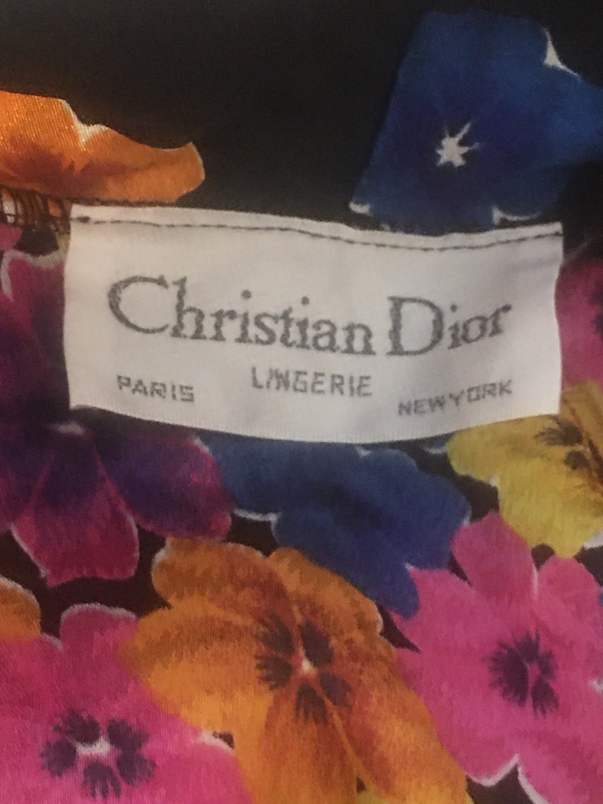 Christian Dior Robe not silk M-L ladies