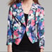 Rebecca Minkoff Wes Floral-Print Motorcycle Jacket