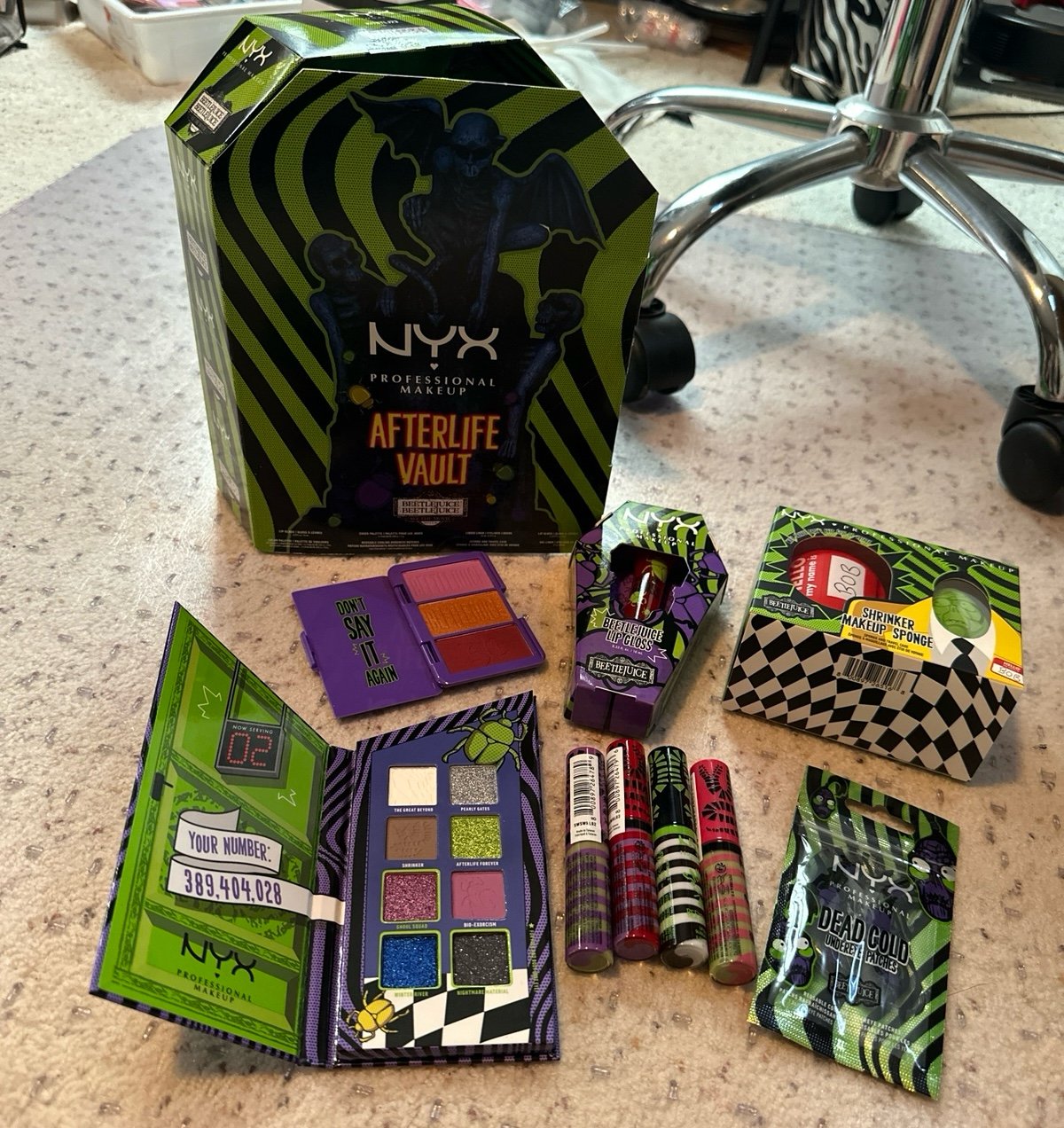 NYX x Beetlejuice Bundle
