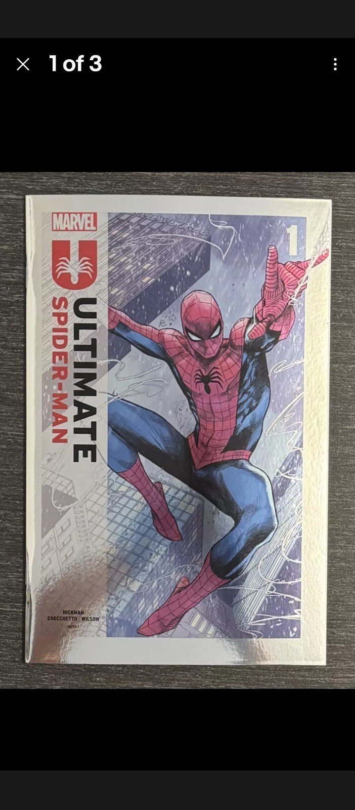 Ultimate Spiderman #1 Foil WHATNOT NYCC Marvel 24 Pack Variant - In Hand