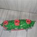 Vntg Ceramic Yule Log Candle Holder Atlantic Mold 1977 Holiday Decor Christmas