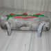 Vntg Ceramic Yule Log Candle Holder Atlantic Mold 1977 Holiday Decor Christmas