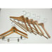 Lot of Vintage Advertising Hotel Helmsley Wood Coat/Suit Hanger Clothes New York