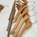 Lot of Vintage Advertising Hotel Helmsley Wood Coat/Suit Hanger Clothes New York