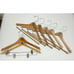 Lot of Vintage Advertising Hotel Helmsley Wood Coat/Suit Hanger Clothes New York