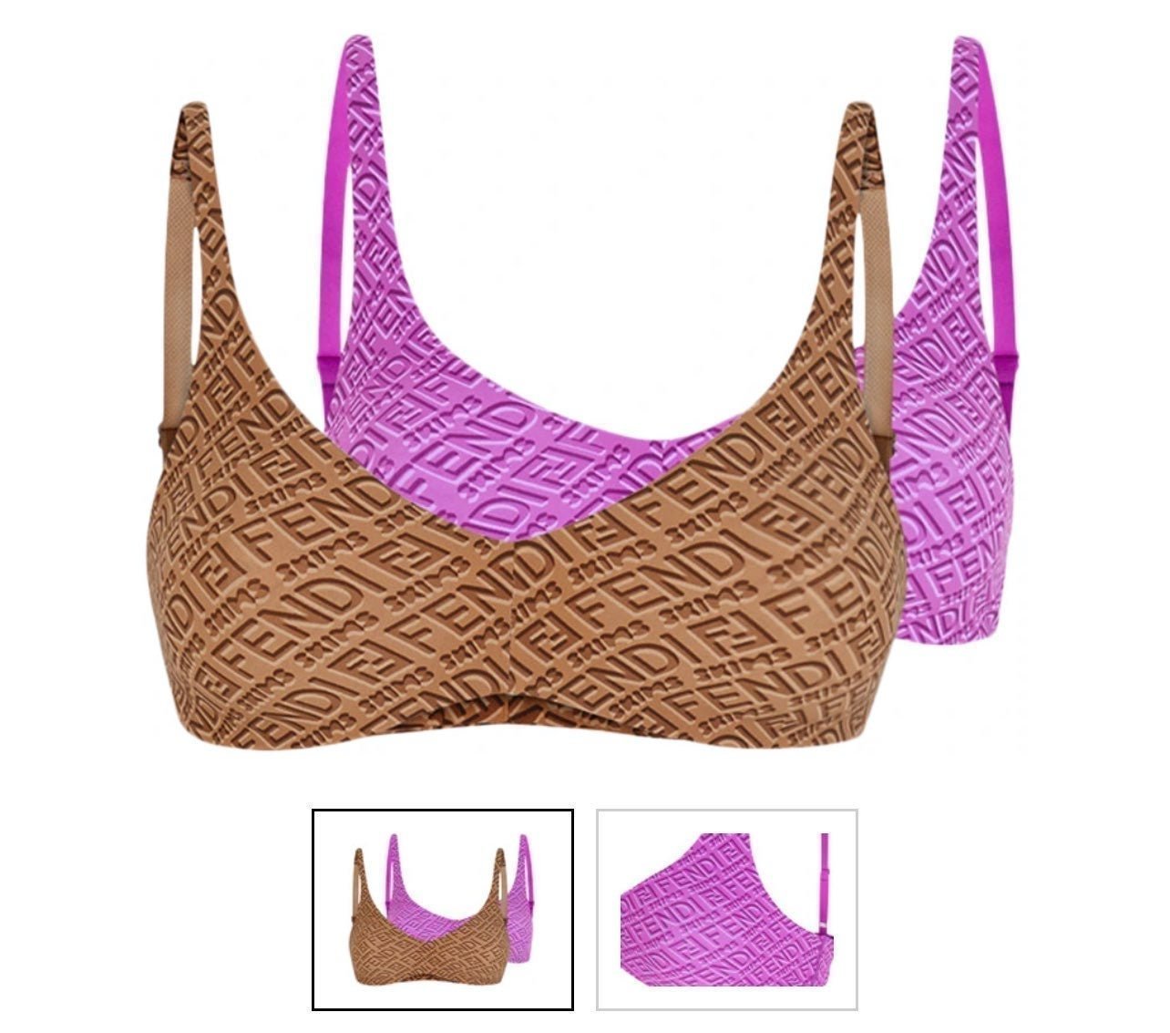 SKIMS X FENDI SKIMPY BRALETTE SCOOP BUNDLE