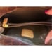 Vintage Fossil Brown Logo Bowling Bag Genuine Leather Purse 75082 NWT
