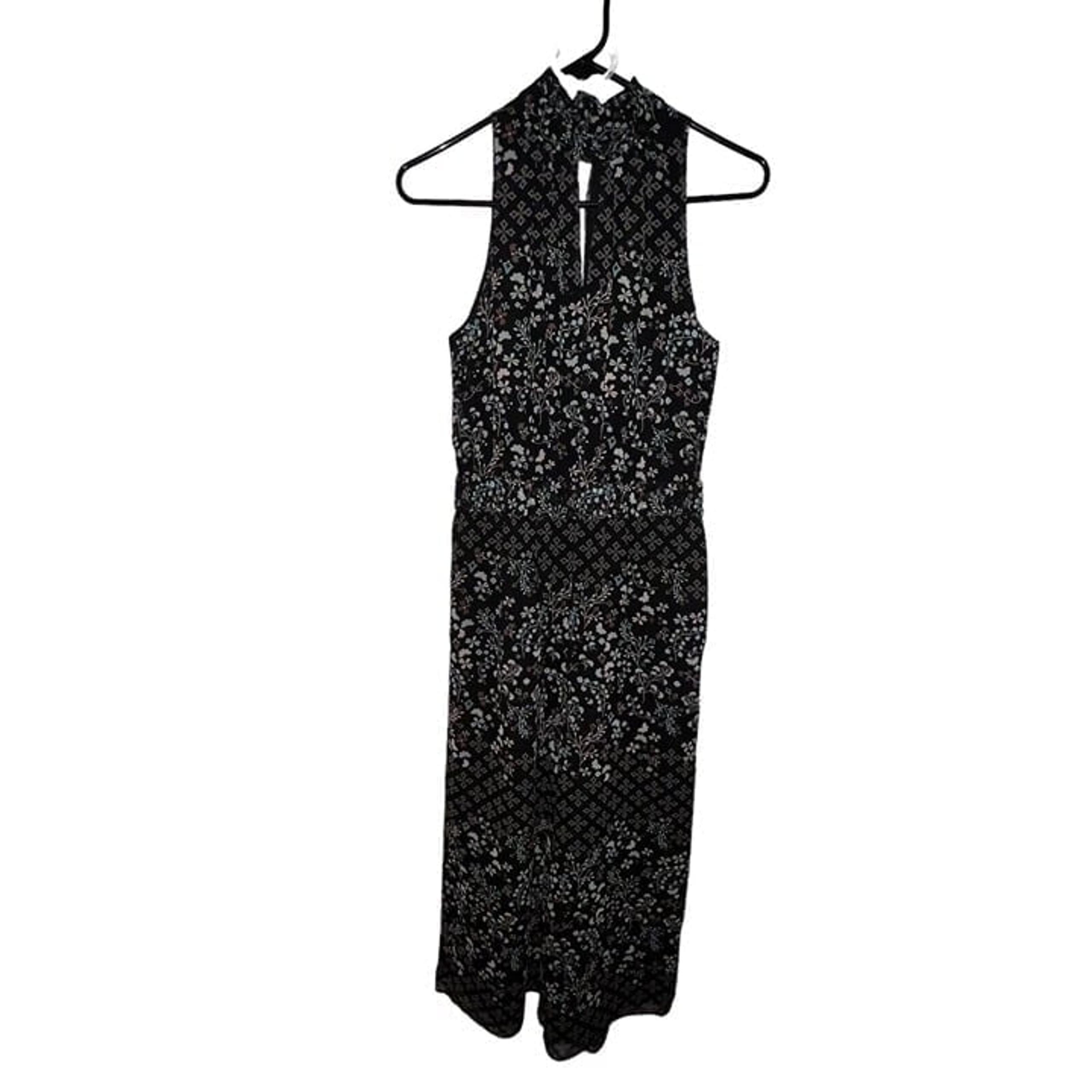 Ted Baker London Marcila Hazel High Neck Wide Leg Jumpsuit Women Size XS ( 1 )