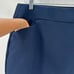 Greg Norman Skort Pickleball Tennis Golf Skirt Navy Blue Elastic Waist fishing