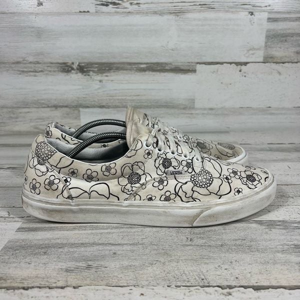 Floral print top vans mens