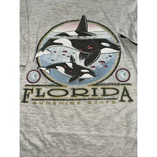 Vintage 90s Florida Orca Shirt XL
