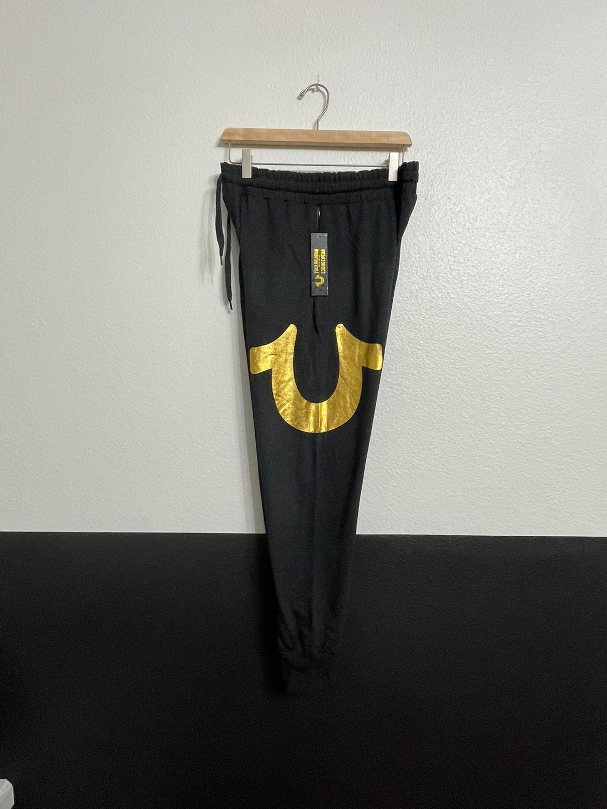 Men’s True Religion Lounge Joggers L NWT