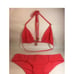 Nina Ricci bikini set coral sz Small NEW