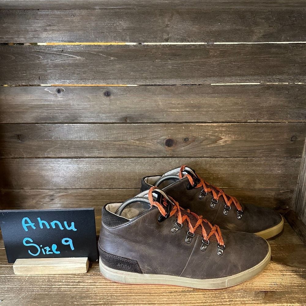 Men's ahnu hiking boots best sale