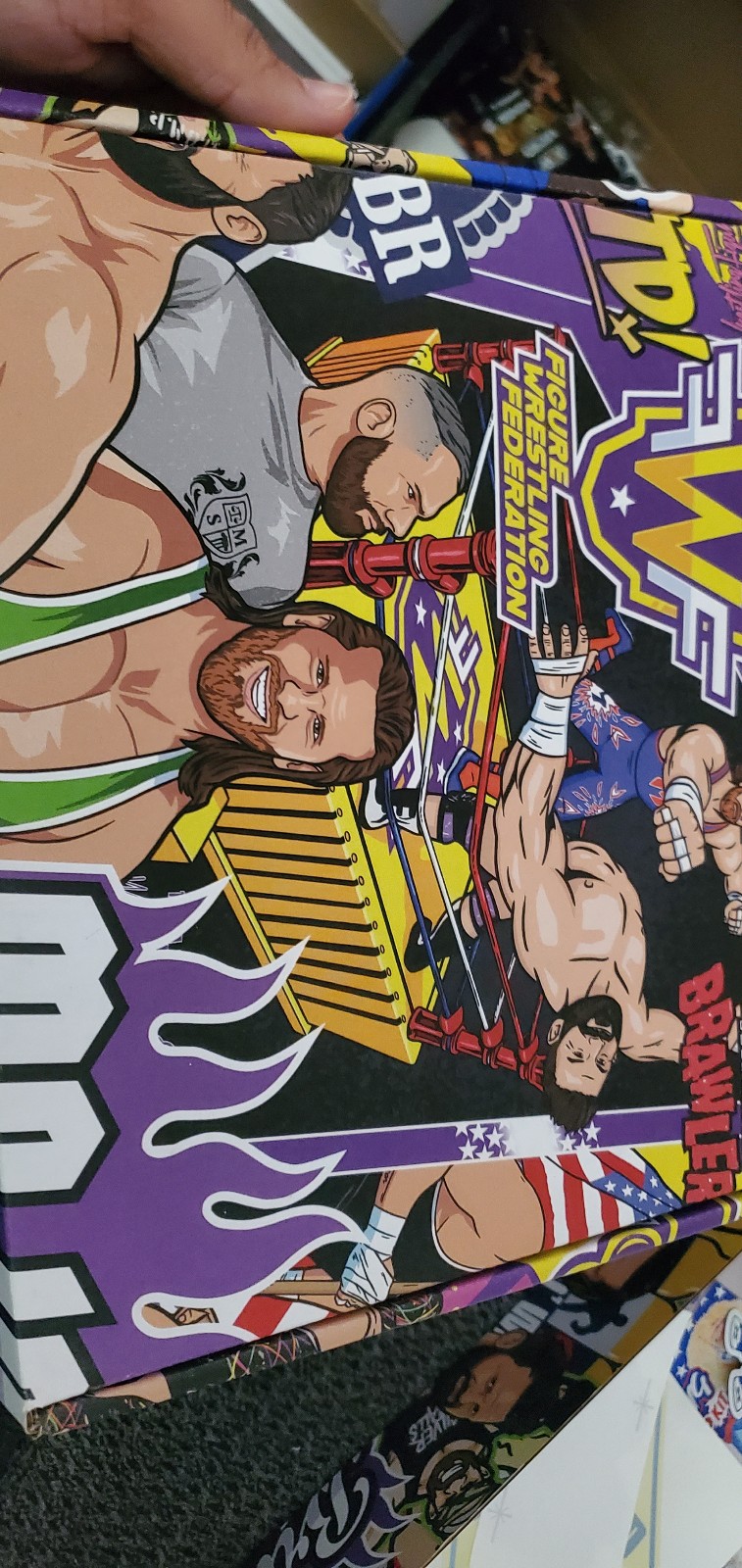 Major wrestling figure podcast crate