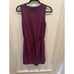 Athletes Dress One Piece Purple Stretch Size Xxs Drawstring