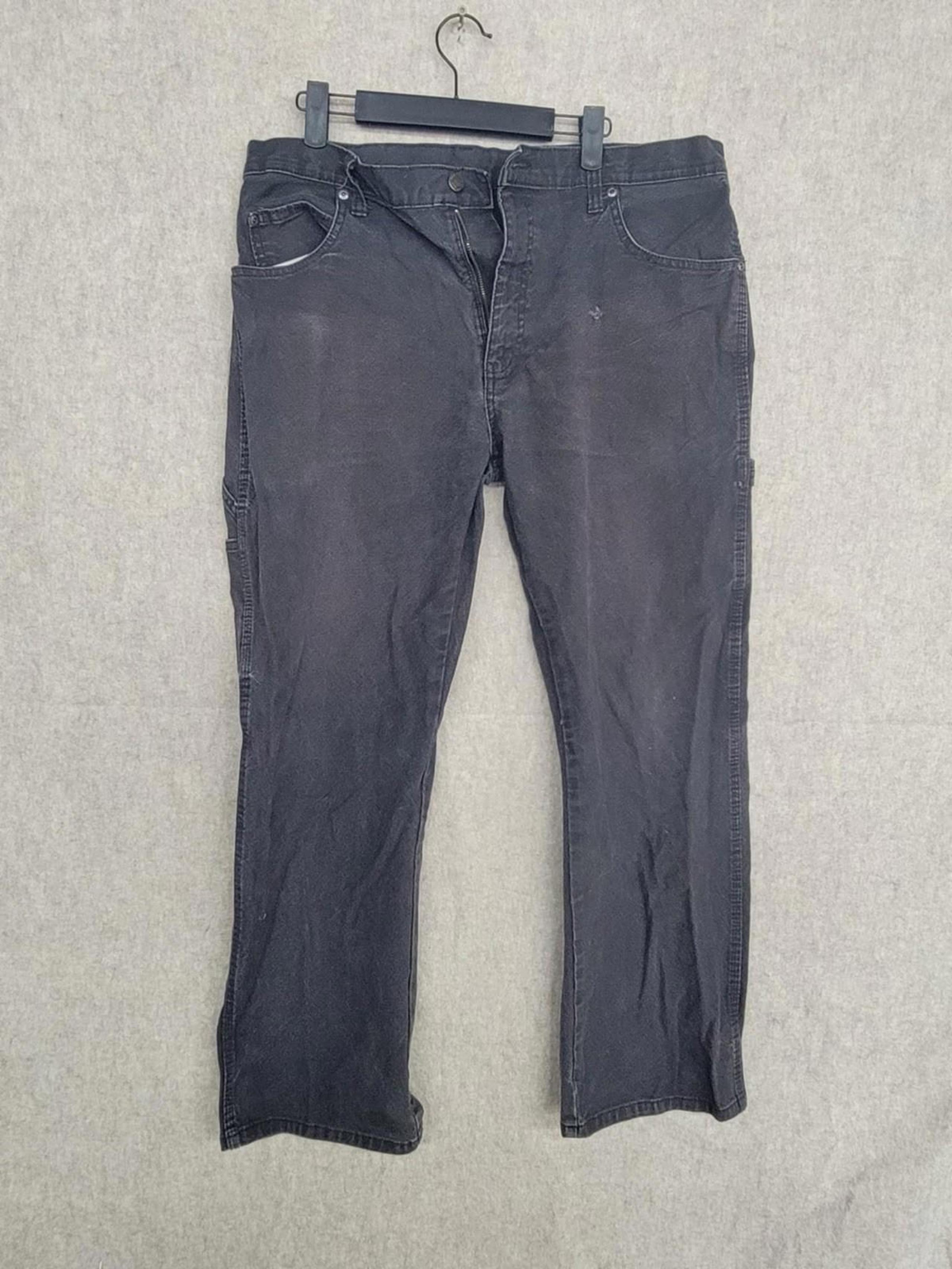 Dickies Mens Black Denim Straight Leg Jeans Size 36