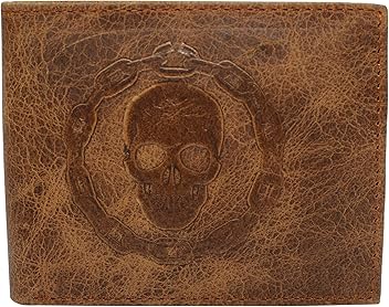 MRDP RFID Blocking Genuine Leather Men's...