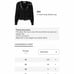 IRO Bahri Neck Long Sleeve Top Size XS Black Blouse