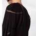 IRO Bahri Neck Long Sleeve Top Size XS Black Blouse