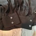 IRO Bahri Neck Long Sleeve Top Size XS Black Blouse
