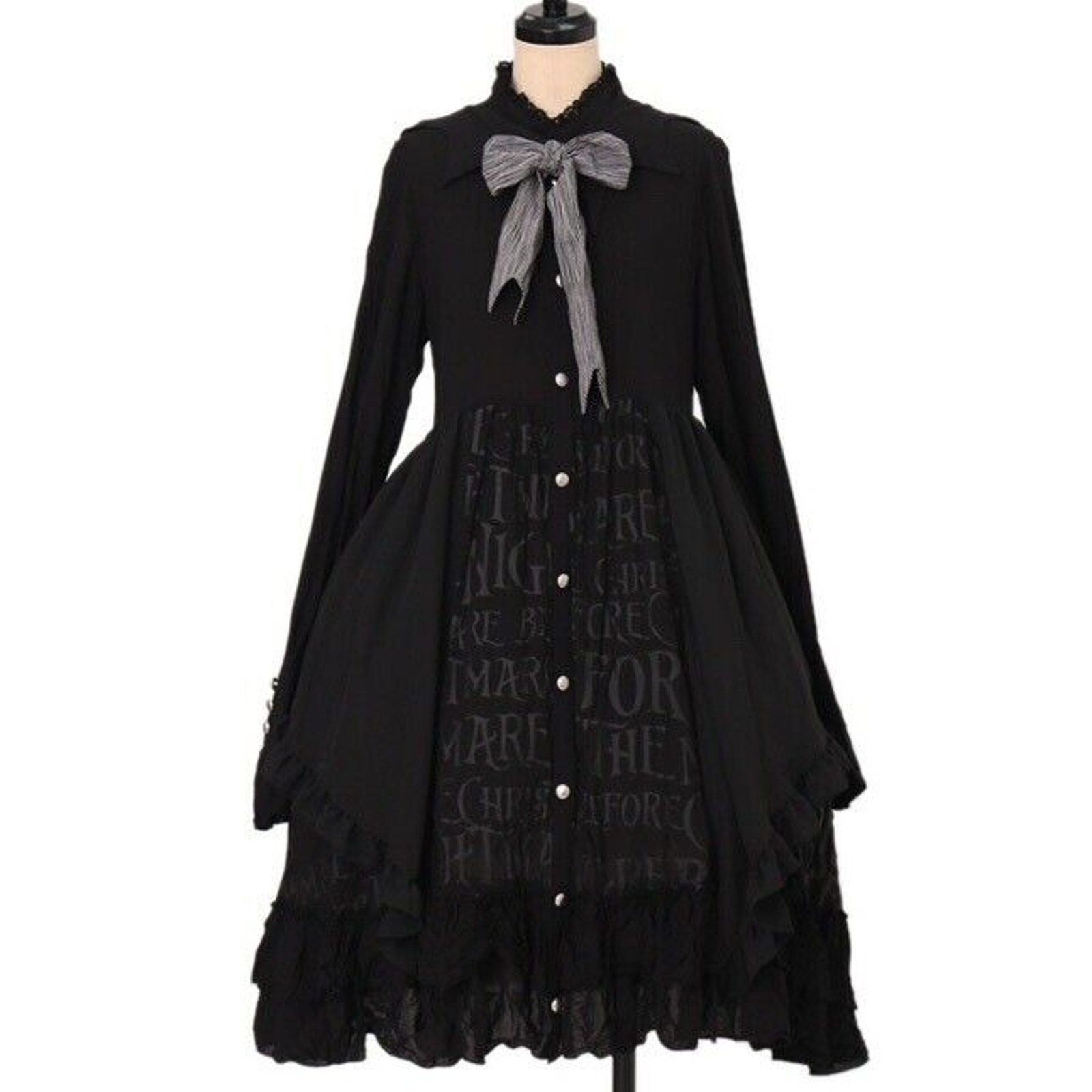 h.NAOTO x Disney The Nightmare Before Christmas Dress M/L Gothic Special Edition