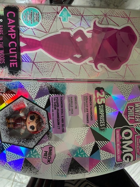 lol surprise dolls CAMP CUTIE & BABE IN THE WOODS WINTER CHILL LIMITED