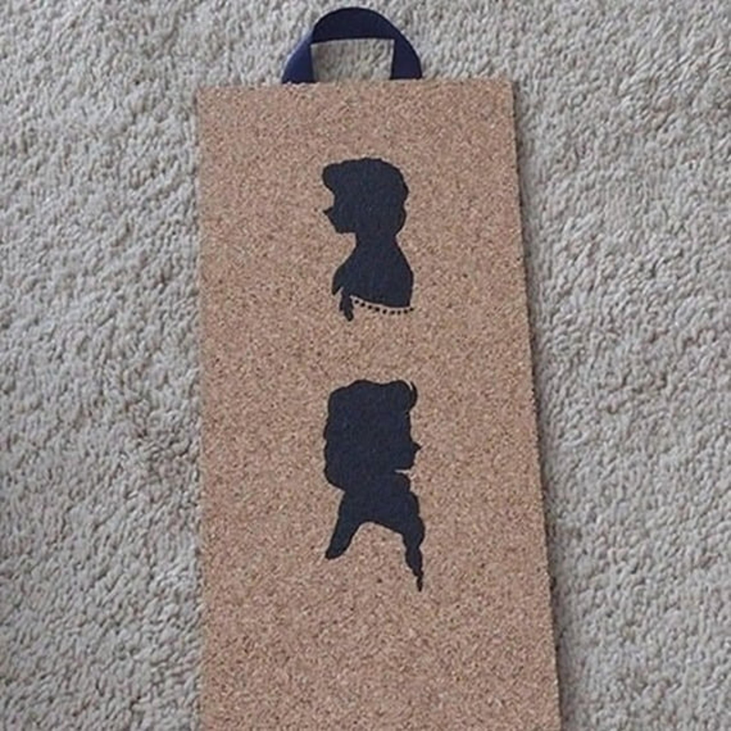Disney Pin Board Frozen Elsa Anna Corkboard Wall Hanging