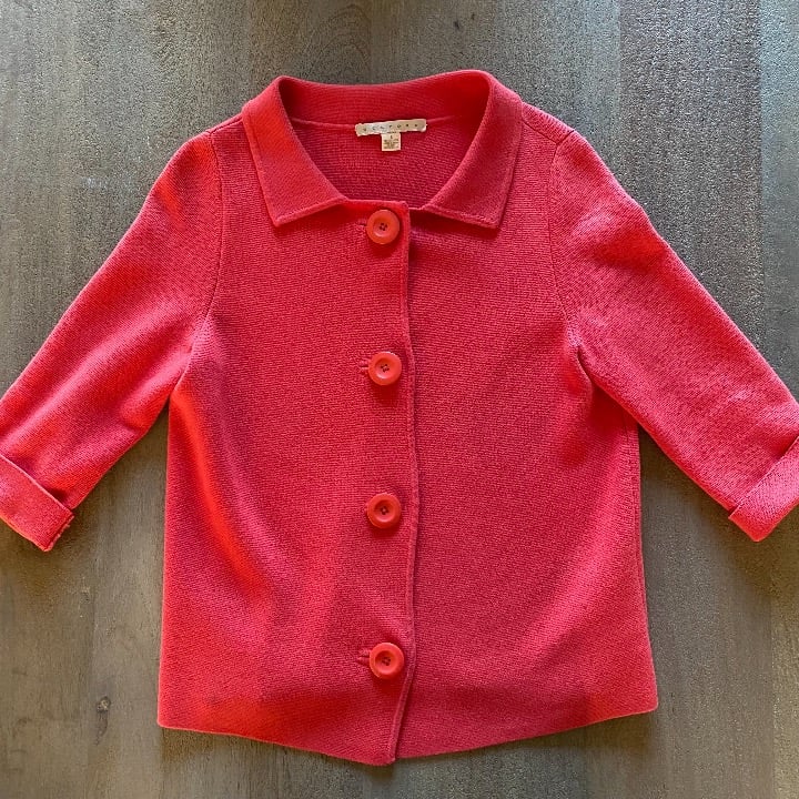 Belford 3/4 Sleeve Sweater Jacket Women's Small -bb8