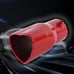 Brand New Red Heart Shaped Stainless Steel Car Exhaust Pipe Muffler Tip Trim
