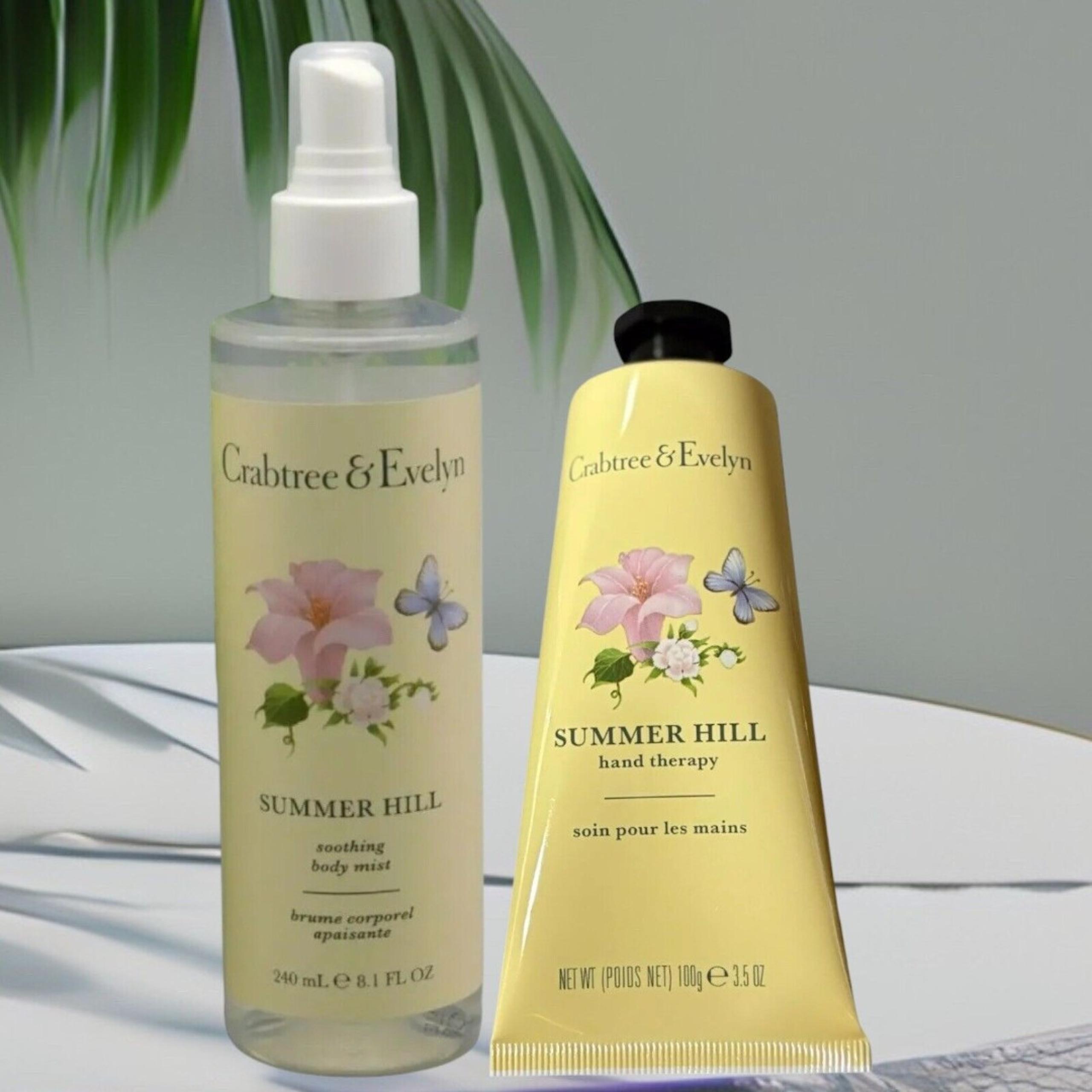 Crabtree & Evelyn Summer Hill Body Hydration 8.1 fl oz Hand Therapy 100g