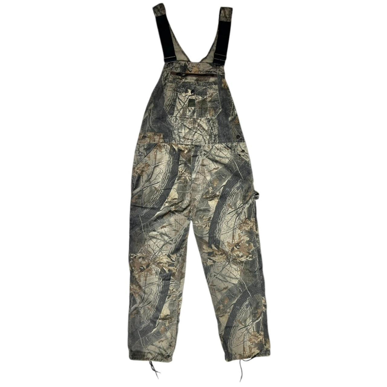 Liberty Realtree Camo Vintage Cotton Denim Hunters Bib Overalls 40