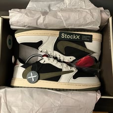Air Jordan 1 Travis Scotts olive